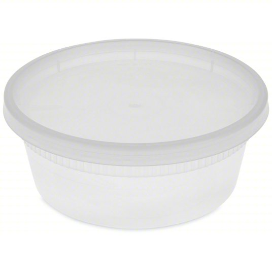 12 oz Pactiv Microwavable Deli Containers 240 pcs with Lids $24.99