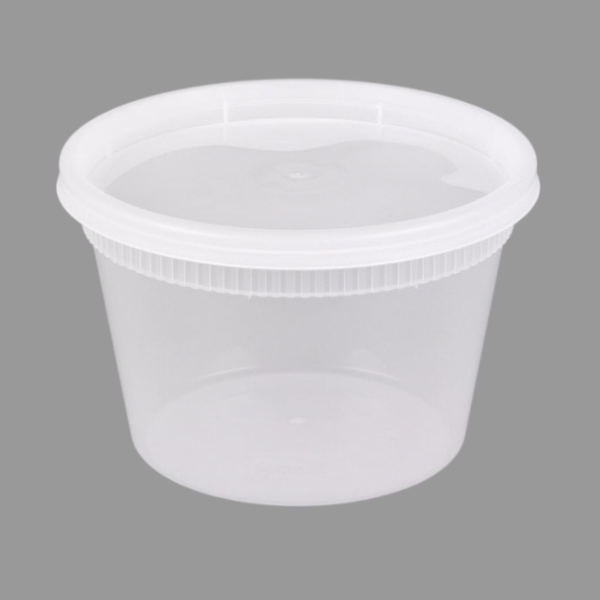 16 oz Pactiv Microwavable Deli Containers with Lids 240 pcs $34.99