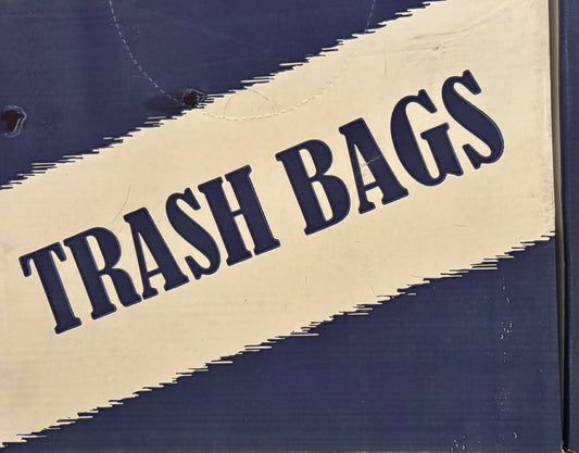 23X17x46 3-Mil Strength Black Trash Bag 100/Case $48.99