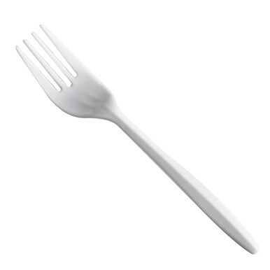 Disposable Medium Weight White Fork 700pcs $ 8.99