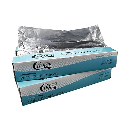 Foil pop up sheet 12*10,75 200 pcs box 12 box case $54.99