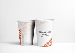 12 oz Printed Coffee Cup [1000 pcs/Case]:$53.99