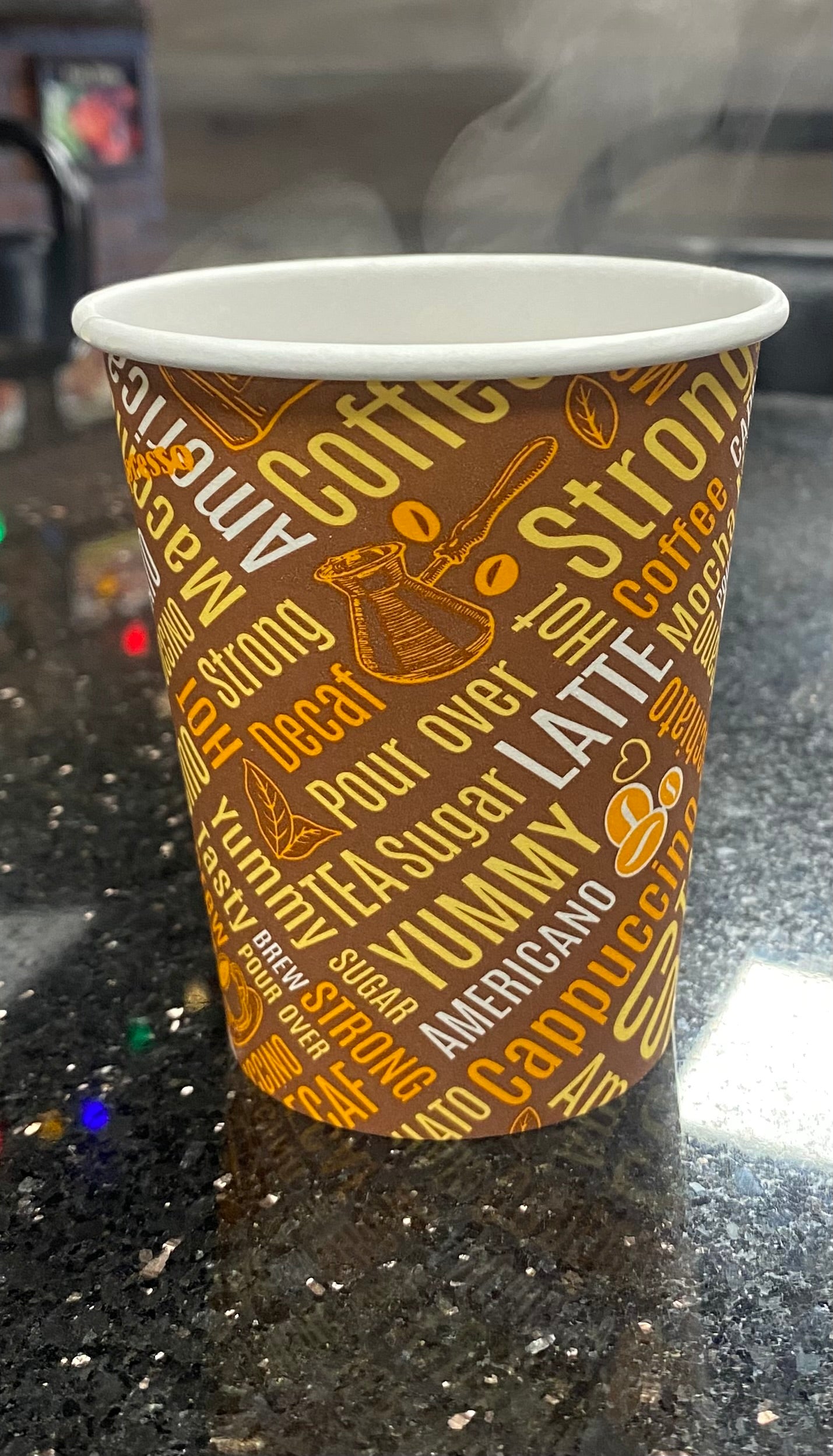 8 oz Printed Coffee Cup  [1000 pcs/Case] $44.99