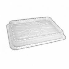 705-1 lb Lid Oblong Aluminum Pan 1000 pcs/case