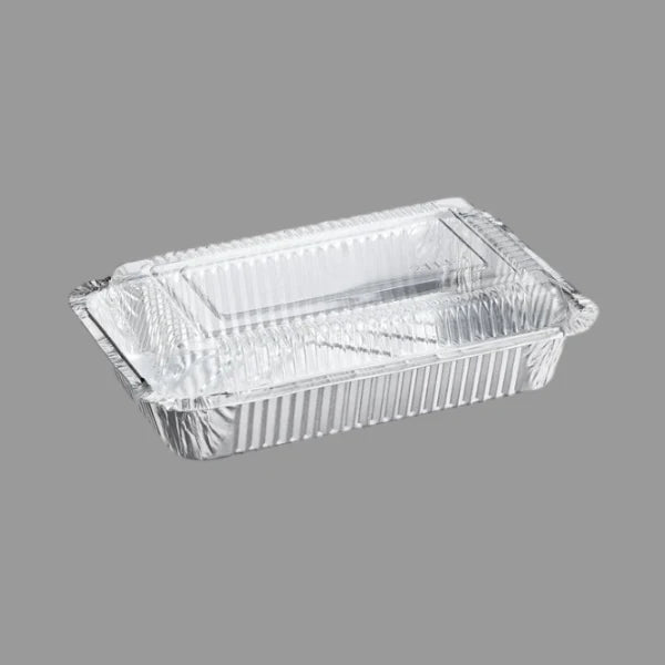 705-1 lb Lid Oblong Aluminum Pan 1000 pcs/case