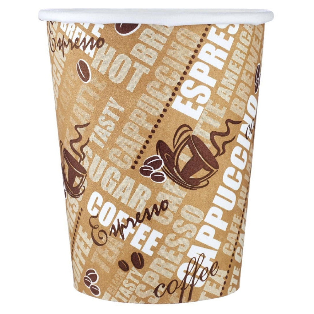 10 oz Printed Short Coffee Cup [1000 pcs/Case]:$48.38